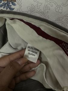 Will’s Grey Striped Trousers
