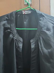 Elegant Black Button-Down Blouse