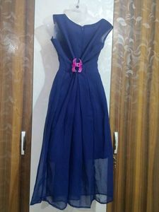 Chic Navy Blue Dress