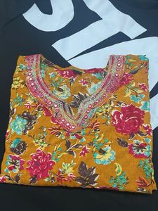 Floral Print Salwar Kameez Suit