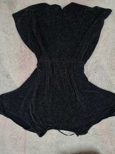 Sparkly Black Romper
