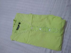 Green Tunic Top