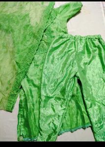 Green Kurta Set