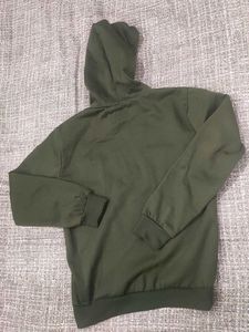 Green hoodie
