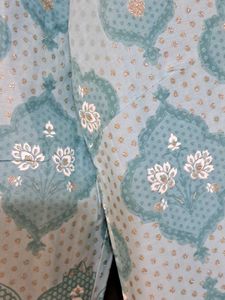 W Cyan Kurti