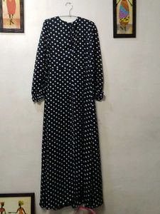 Polka Dot Maxi Dress