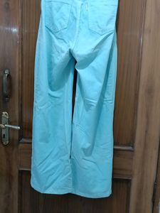 Light Blue Wide Leg Jeans