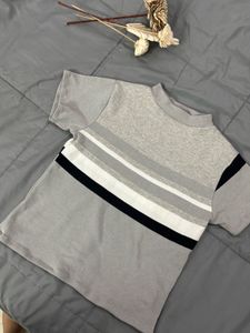 Striped Grey T-Shirt