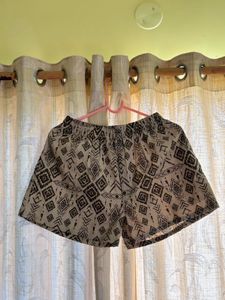 Patterned Women's Shorts