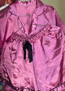 Satin Pajama Set