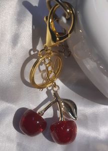 Cherry Keychain / Bag Charm