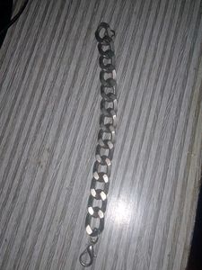 Chunky Silver Chain Bracelet