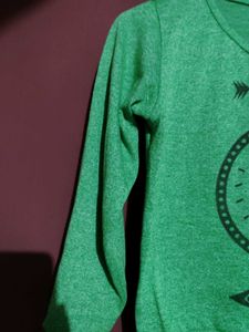 Cute Green Crop Top