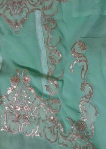 Very Beautiful Heavy Embroidered Dress Material