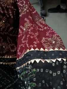 Ethnic bandhani pure Georgette Kurta