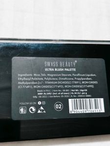 Swiss Beauty Ultra Blush Palette - Multi Colour 2