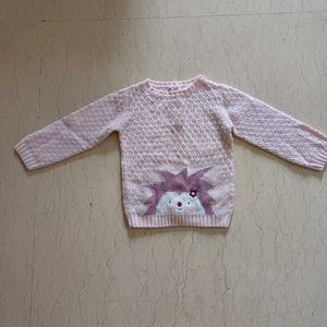 Cute Hedgehog Knit Sweater from Bulgaria