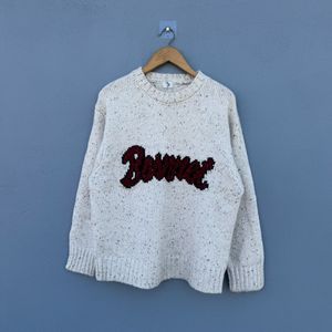 Vintage 'Bomber' Knit Sweater
