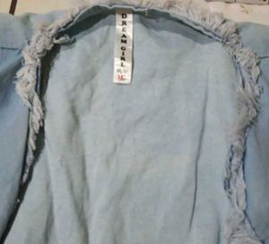 Cute Floral Dress with Denim Jacket