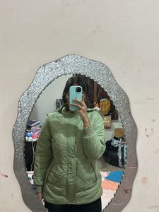 Green Puffer Jacket