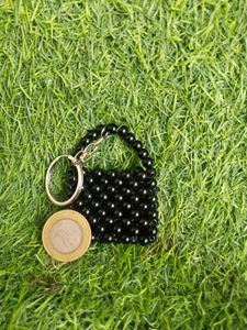 Handmade Beaded Keychain