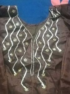 Elegant Brown Kurta And Gharara For Festive Seoson