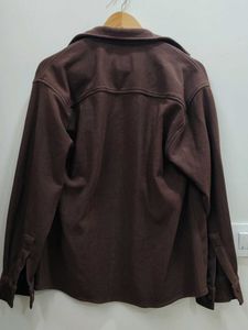 Brown Corduroy Overshirt Jacket