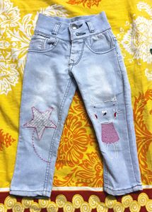 Cute Girl's Jeans