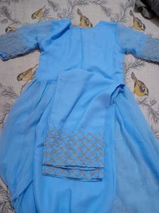 Elegant Blue Kurta Set