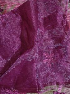 Burgundy Embroidered Salwar Kameez