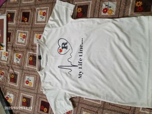 White Graphic T-Shirt