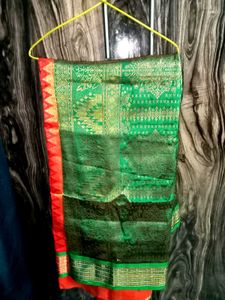 gold  Banarasi Saree