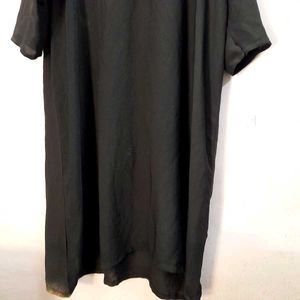 Black Straight Abhaya Abaya Burqa Burkha