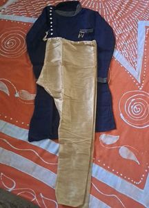 Stylish Navy Blue Kurta