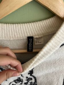 CAT PRINT PULLOVER (adorable)- H&amp;M