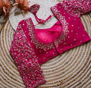 **Dreamy Saree With Stiched Blouse**