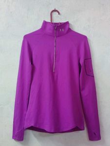 Purple Under Armour Top