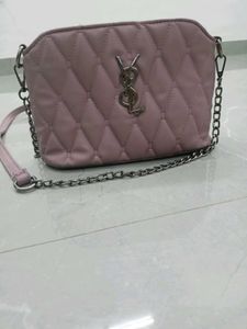 YSL Inspired Pink Quilted Bag