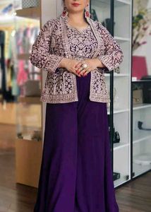 *PURE GEORGETTE INDO-WESTERN DRESS*
