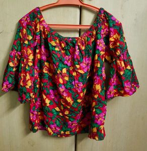 Floral Print Top