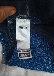 Bonds Blue Sparkle Briefs