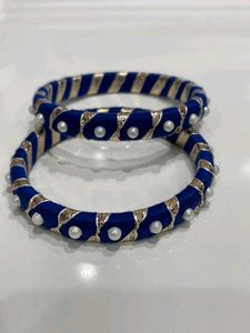 Blue & Gold Bangles
