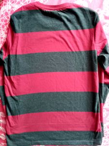 TripTee - Full sleeve Tshirt Red Black L size