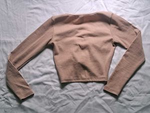 Cute Button-Front Top