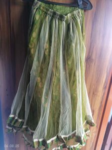 Olive Mehendi Lehenga Choli