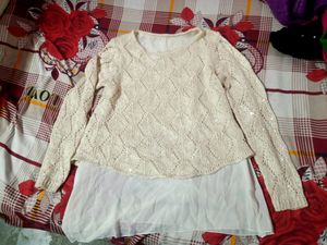 Cream - White Top For Parties