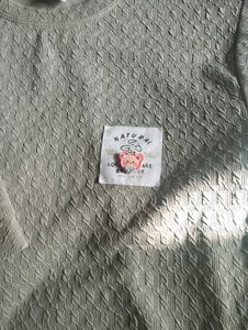 Olive Green Casual Top🌟🎀