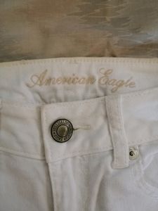 American Eagle White Shorts