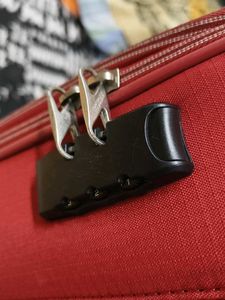 American Tourister Red DC Superlight Trolley Bag