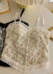 Floral Lace Corset Top
